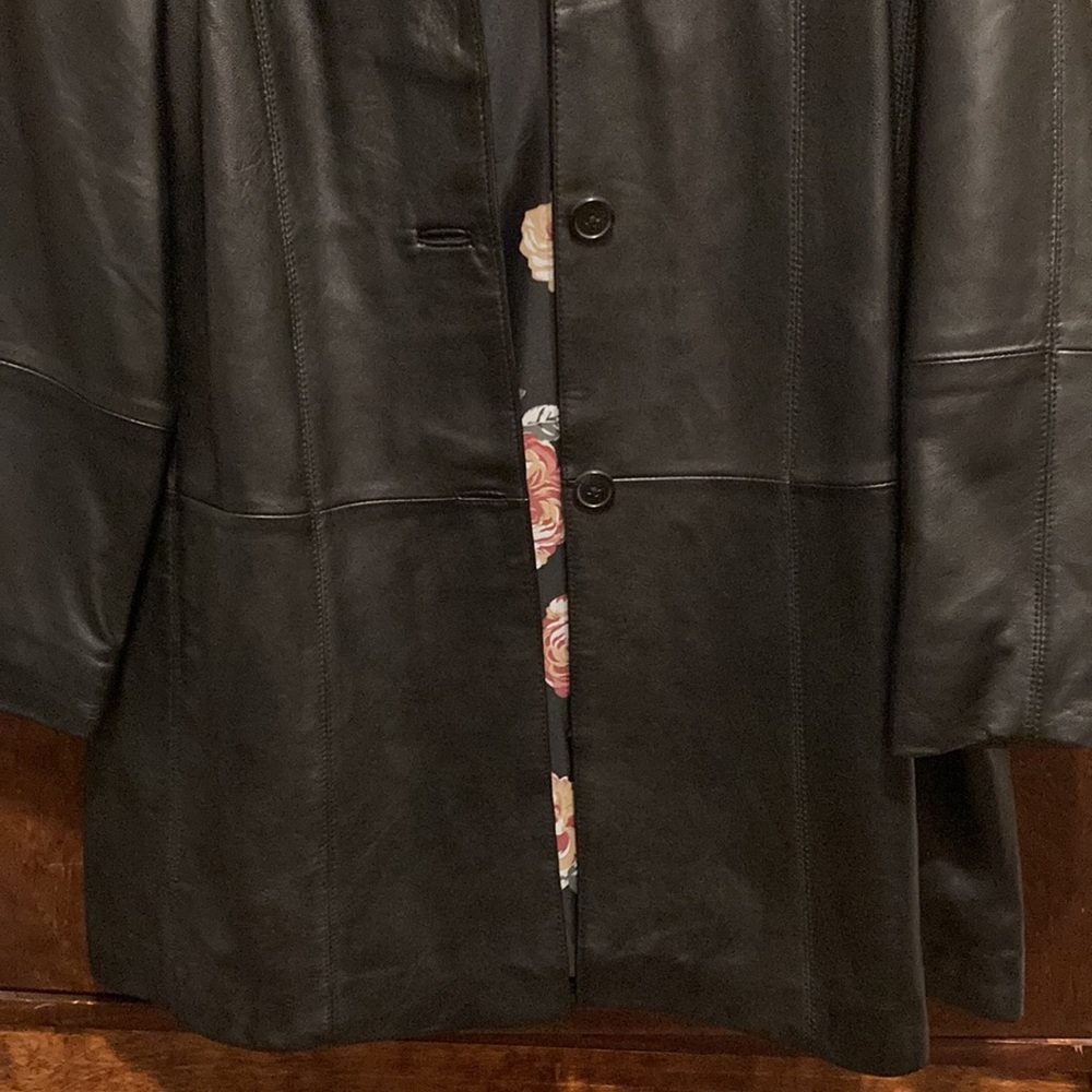 Nwot Centigrade Black Leather Jacket - image 7